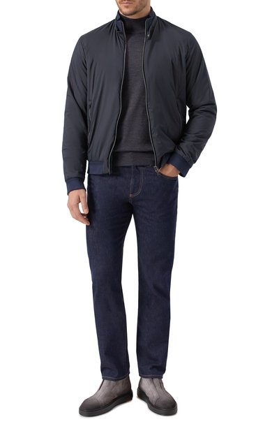 Замшевые кеды cleanic SANTONI, арт. MBCG22105NEATGEL, фото 2