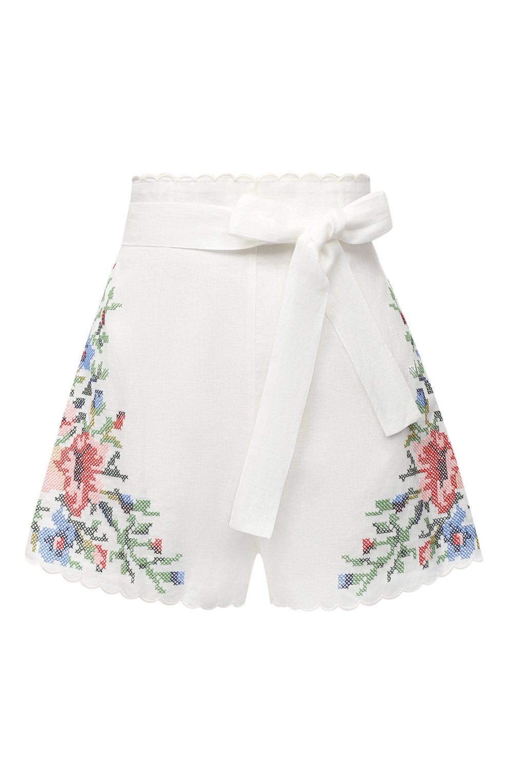 Льняные шорты ZIMMERMANN, арт. 8496AJUL, фото 1