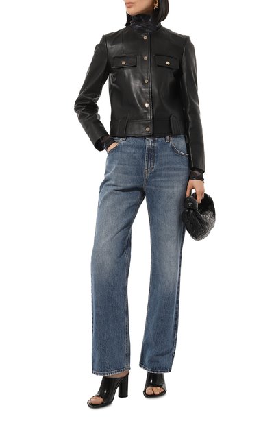 Кожаные мюли BOTTEGA VENETA, арт. 740735V2LR0 1000, фото 2