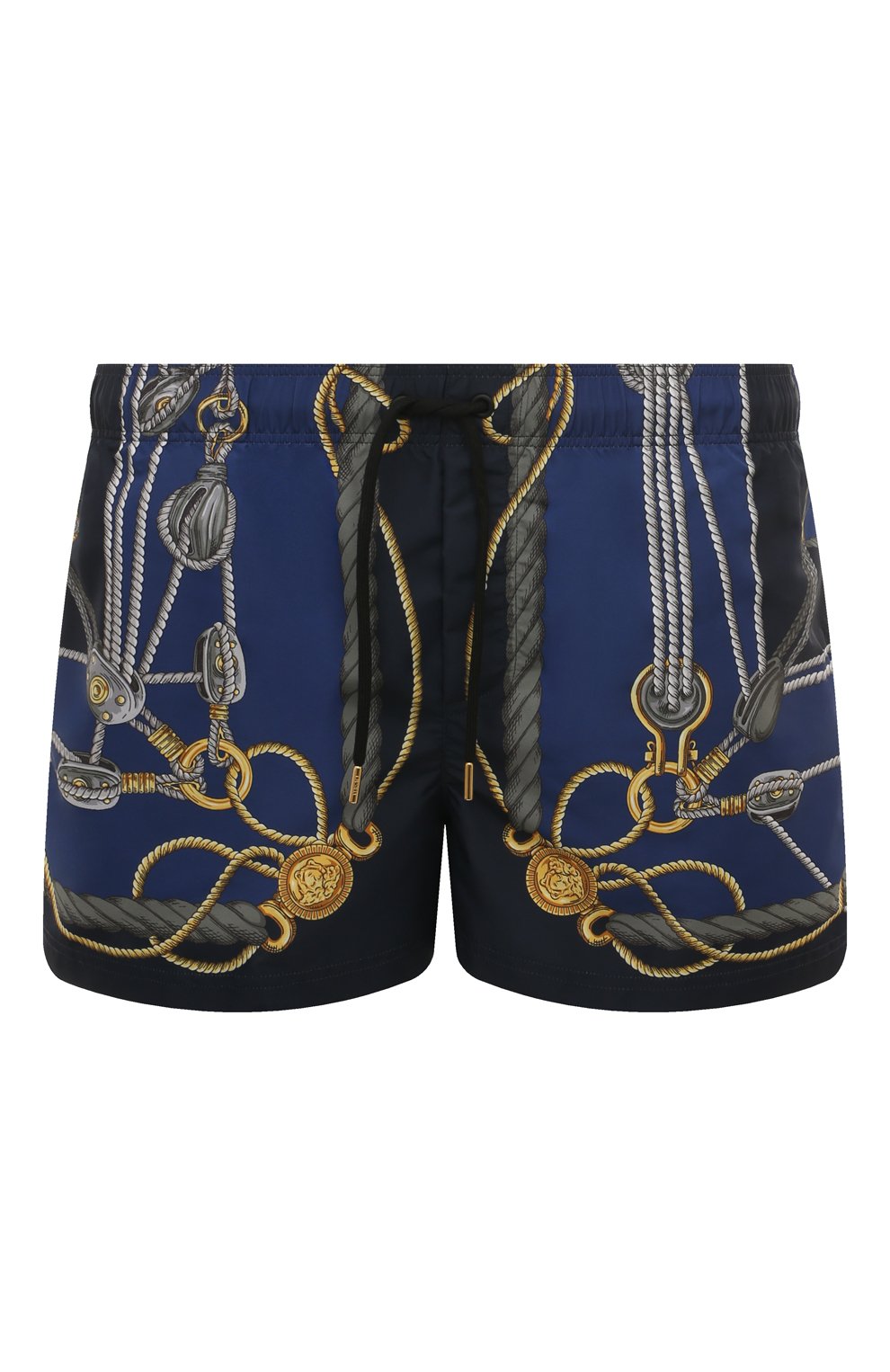 Плавки-шорты VERSACE темно-синего цвета по цене 58850 руб., арт. 1002516/1A09913, фото 1 Плавки-шорты VERSACE, арт. 1002516/1A09913, фото 1
