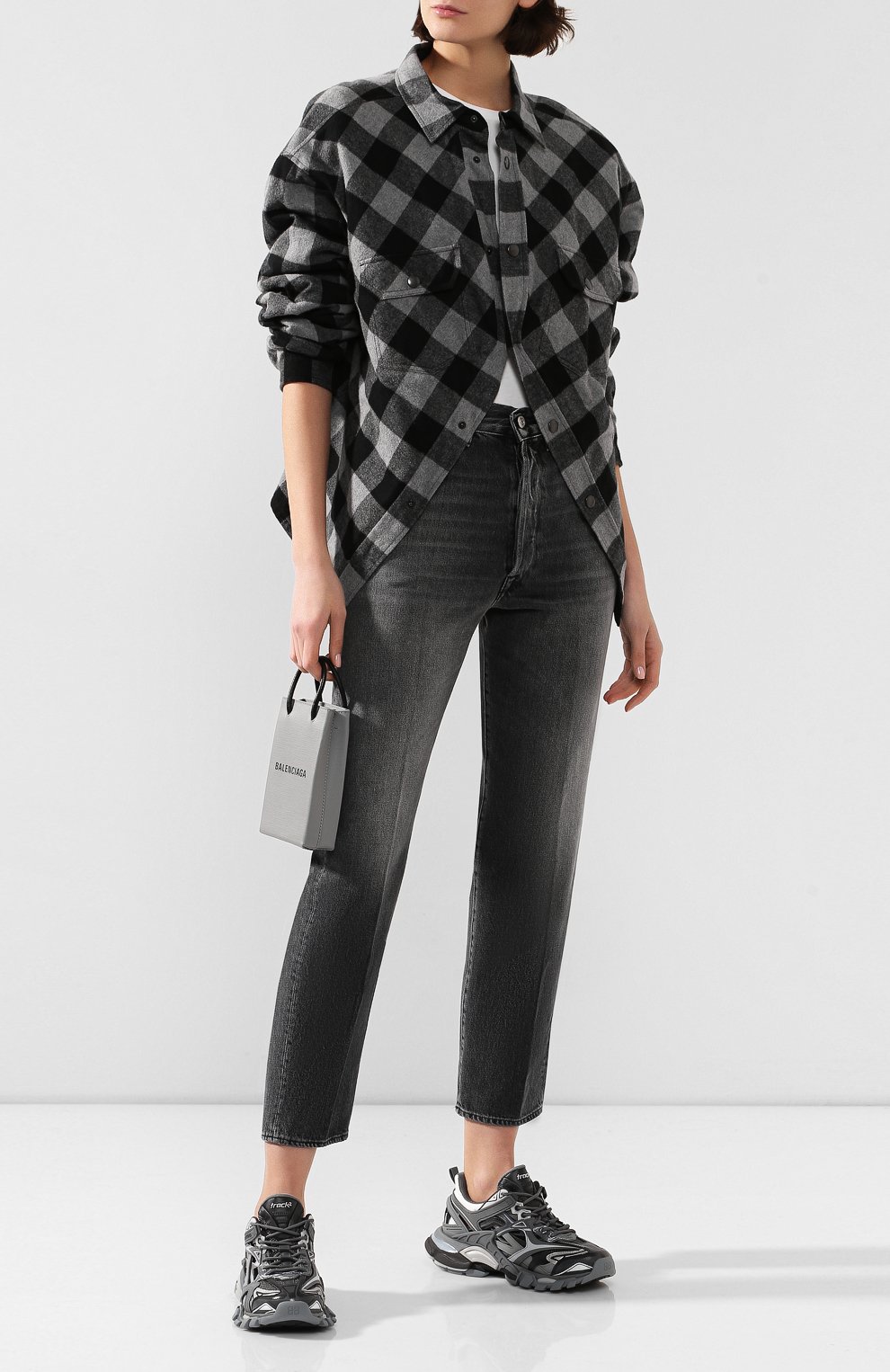 Текстильные кроссовки track.2 BALENCIAGA, арт. 568615/W2GN3, фото 2