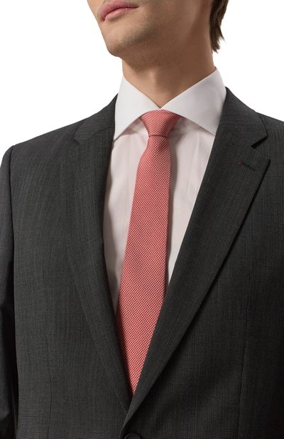 Шелковый галстук VAN LAACK красного цвета по цене 11900 руб., арт. VL-LER0Y-XX/K04341, фото 2 Шелковый галстук VAN LAACK, арт. VL-LER0Y-XX/K04341, фото 2