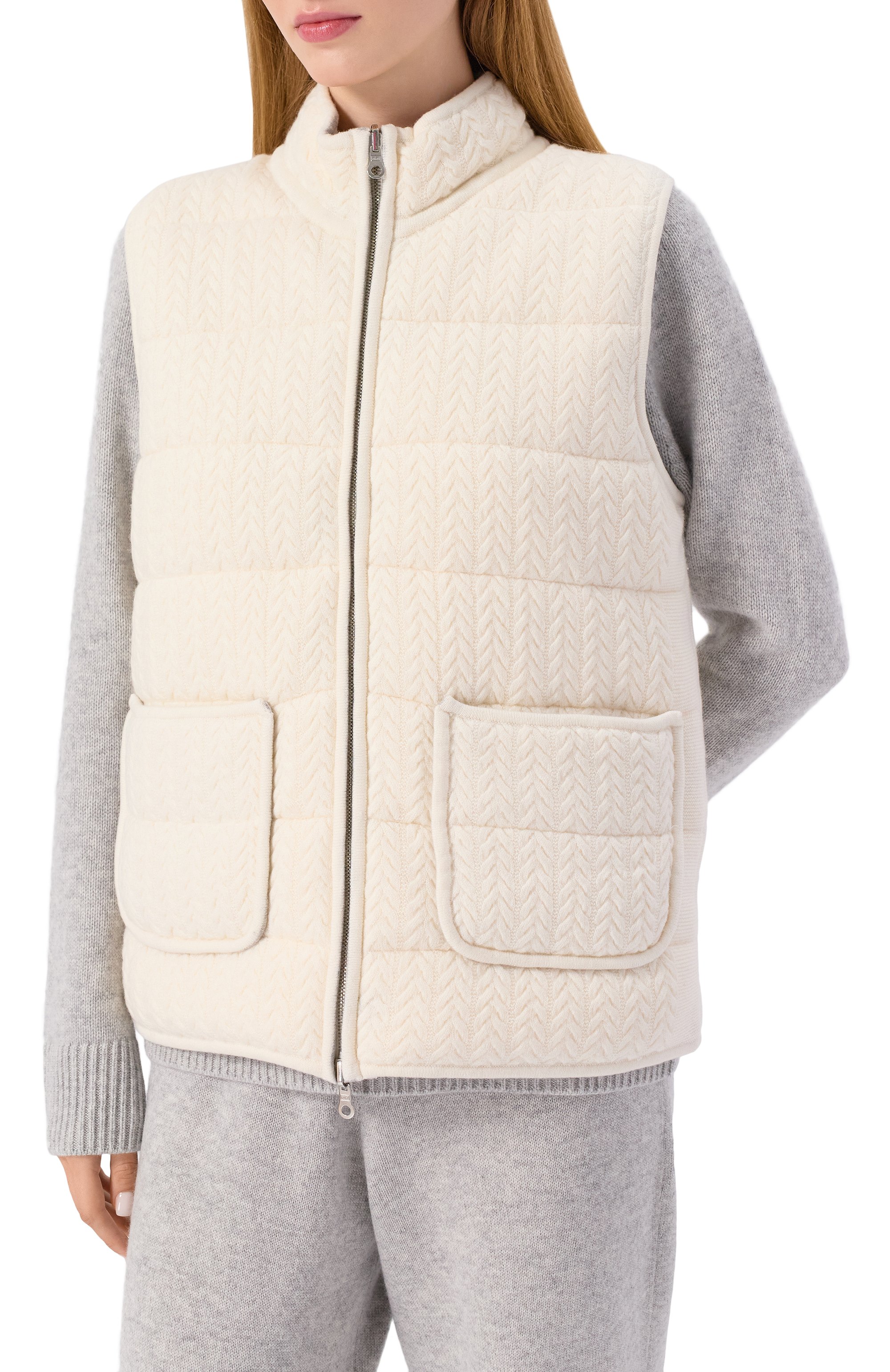 Кашемировый двусторонни�й жилет ARCH4, арт. KNVS2957, фото 3