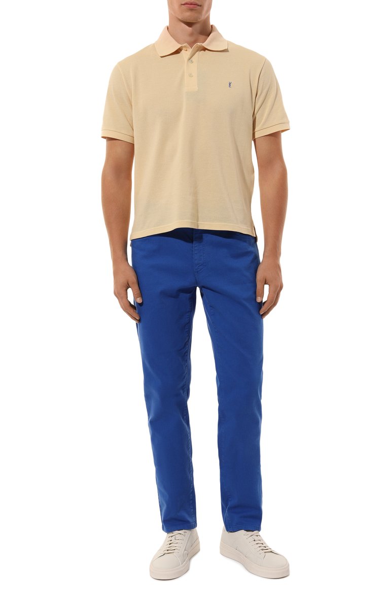 Мужские джинсы slim fit ZILLI синего цвета, арт. J5TB02M0462VNIR00_SET | Фото 2 (Длина (брюки, джинсы): Стандартные; Материал внешний: Хлопок, Деним; Кросс-КТ: Деним; Силуэт М (брюки): Прямые; Стили: Повседневный; Автоматизация состава: Проставлено; Автоматизация ТО: Проставлено; Детали: Без декора)