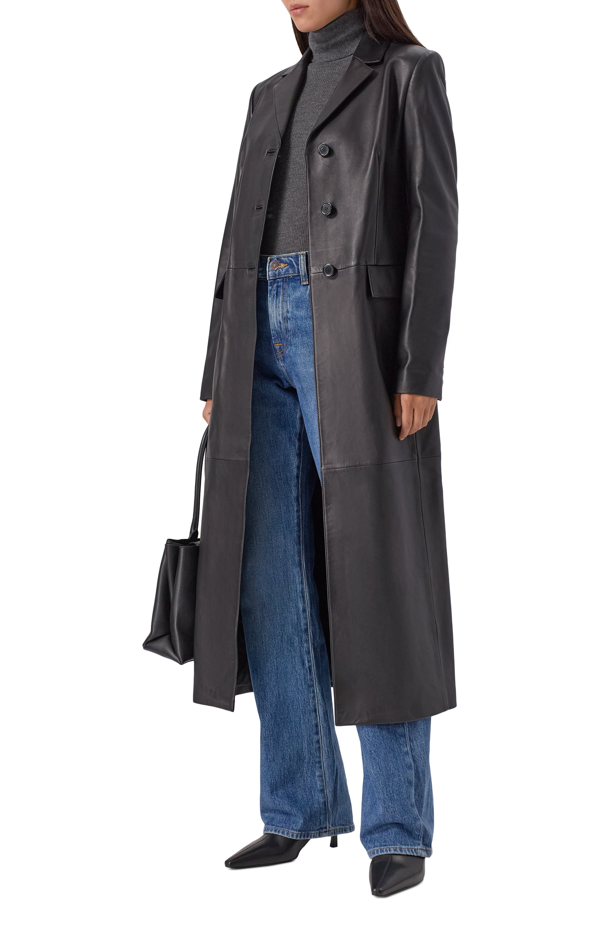 Кожаные ботильоны 12 STOREEZ, арт. 128484, фото 3