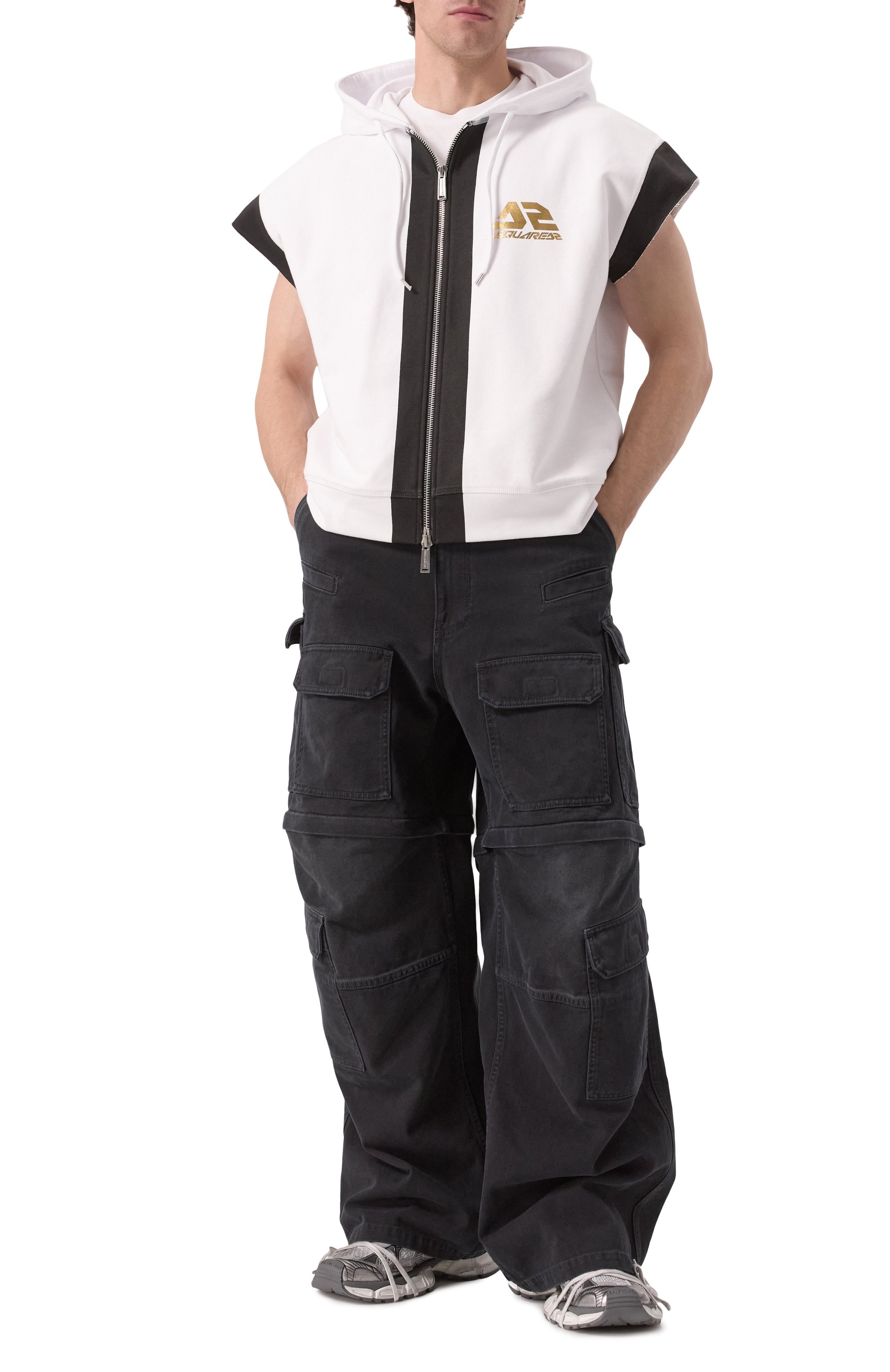 Хлопковая толстовка DSQUARED2, арт. S71HG0146/S25551, фото 2