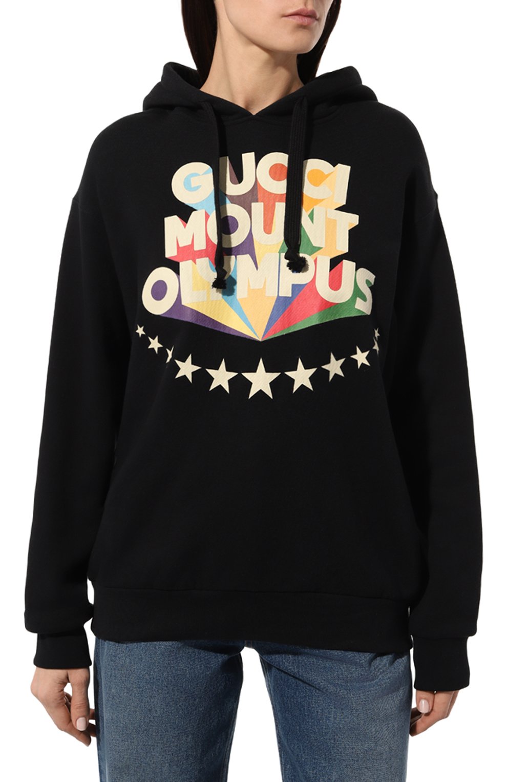 Хлопковое худи GUCCI, арт. 615061/XJDJK, фото 3