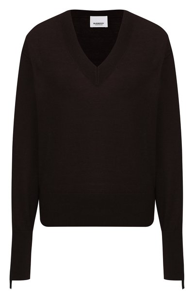 Женский пуловер из смеси шерсти и шелка BURBERRY, арт. 8019189