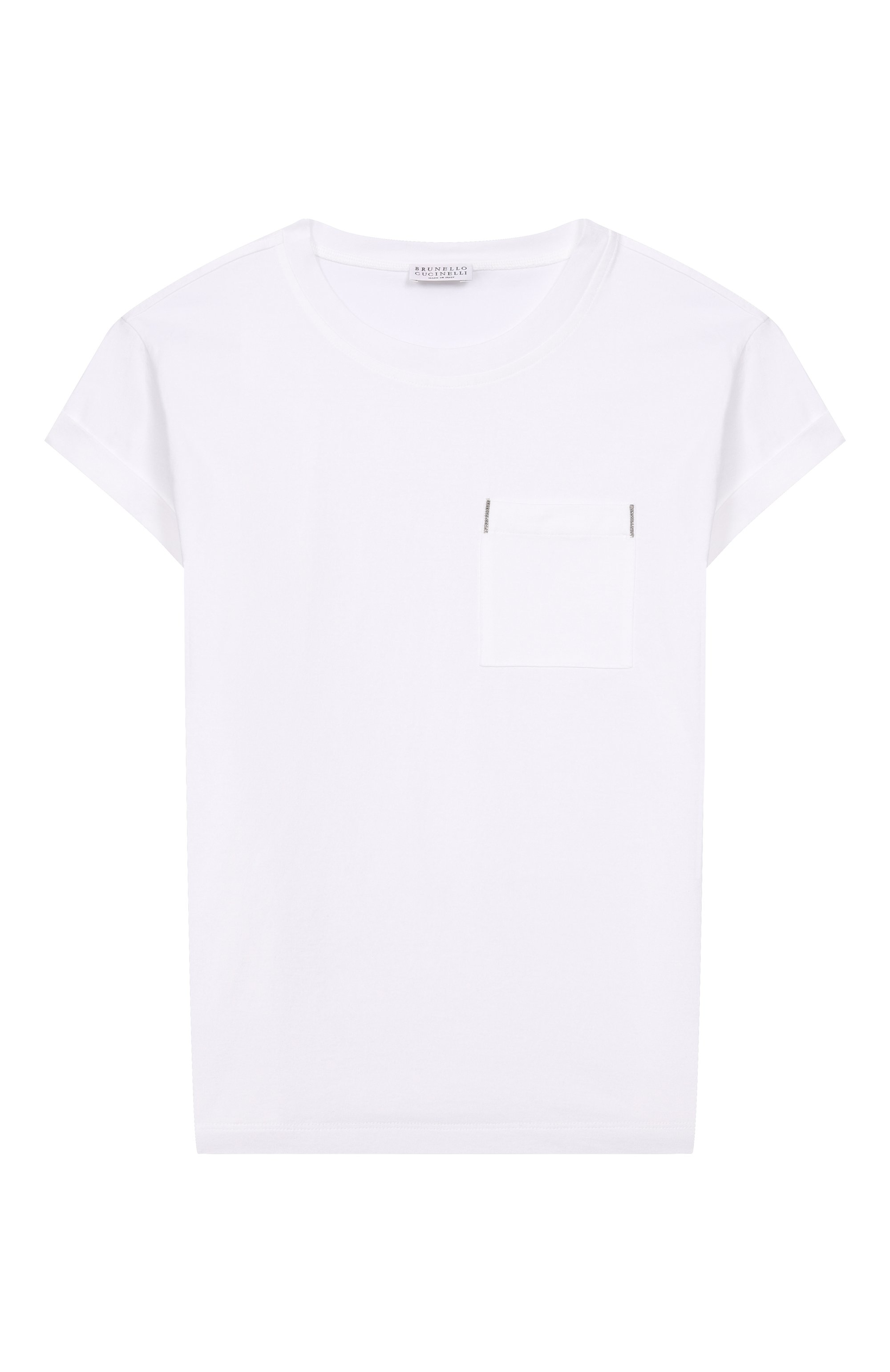 Хлопковая футболка BRUNELLO CUCINELLI, арт. B0T81T458C, фото 1