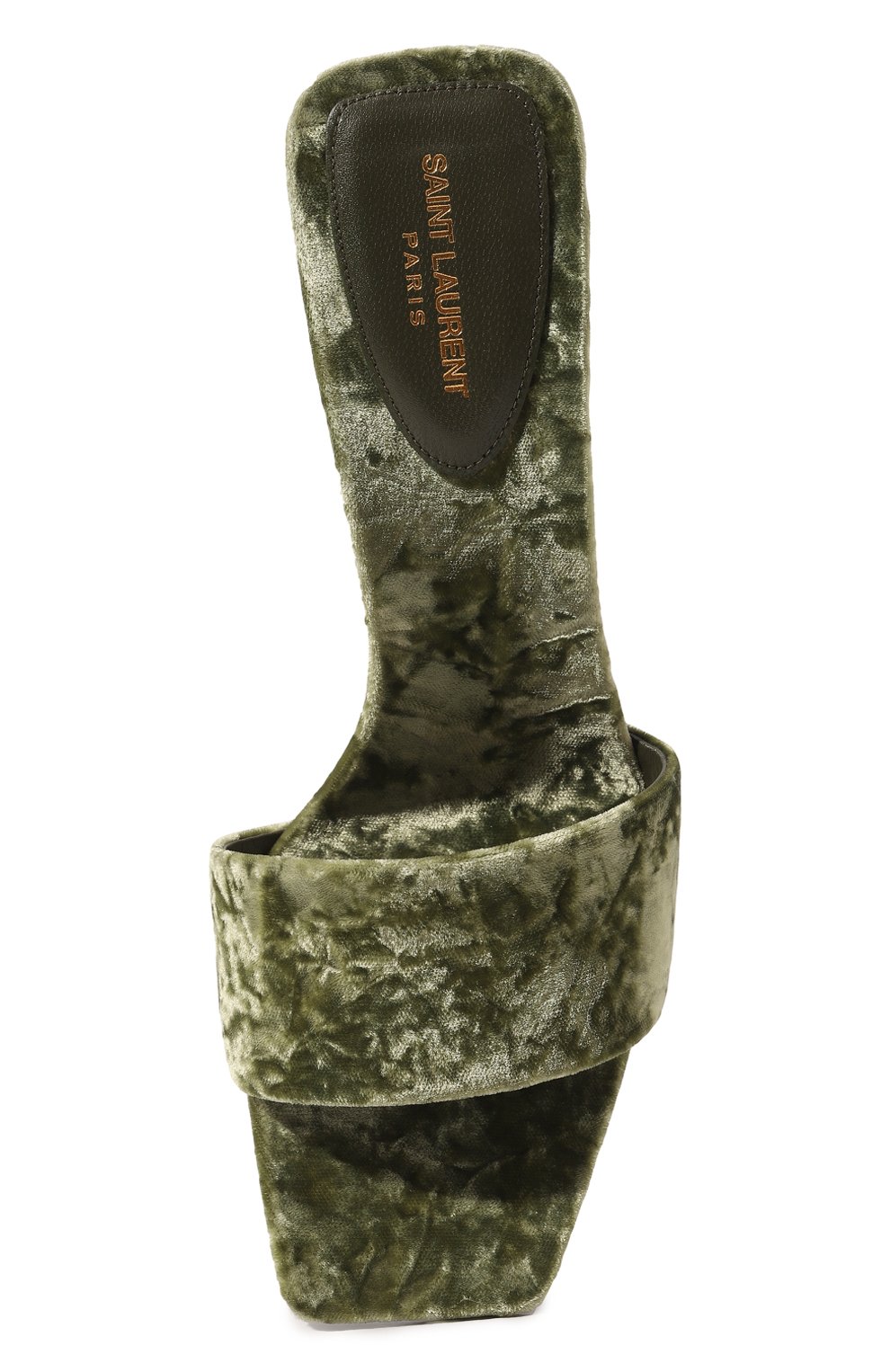 Текстильные мюли lucky SAINT LAURENT, арт. 711172/AAAPM3101, фото 6