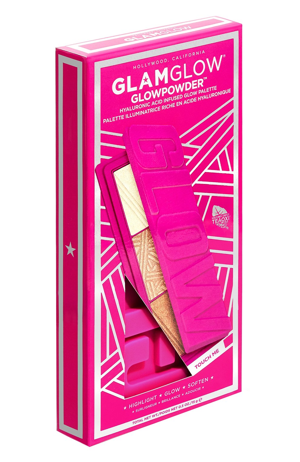 Палетка glowpowder hyaluronic acid infused glow palette (15g) GLAMGLOW, арт. 889809003760, фото 2