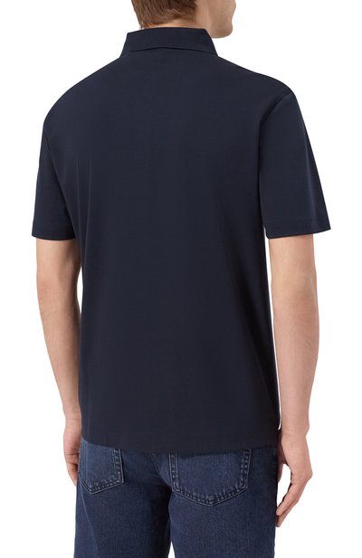 Хлопковое поло BOSS, арт. 50520297, фото 4