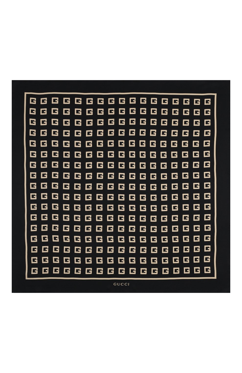 Шелковый платок lettering GUCCI, арт. 623121/3G001, фото 3
