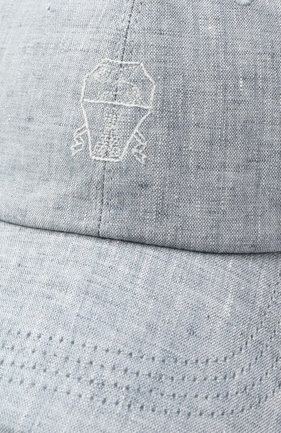 Льняная бейсболка BRUNELLO CUCINELLI, арт. BB430W322C, фото 3