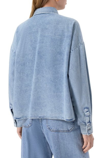 Джинсовая рубашка WEEKEND MAX MARA, арт. ZEMIRA, фото 4