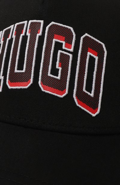 Хлопковая бейсболка HUGO, арт. 50513381, фото 4