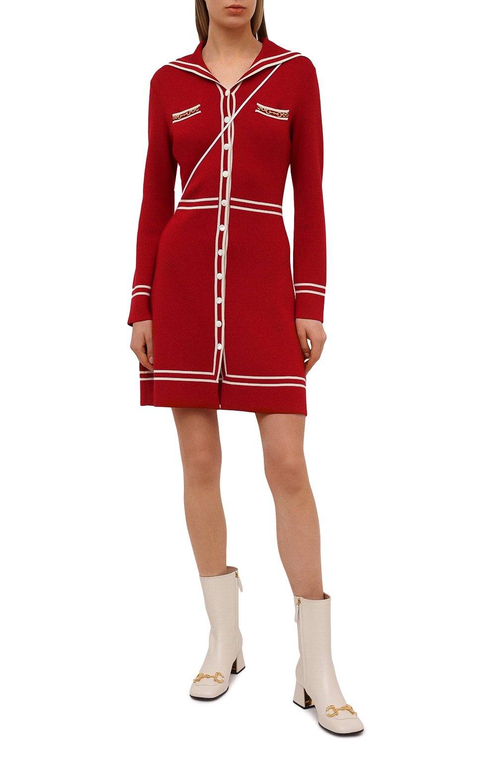 Шерстяное платье GUCCI, арт. 644564/XKBNZ, фото 2