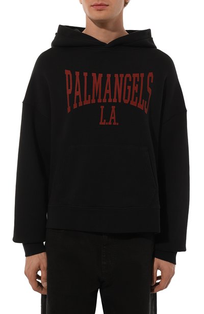 Хлопковое худи PALM ANGELS, арт. PMBB058F24FLE003, фото 3