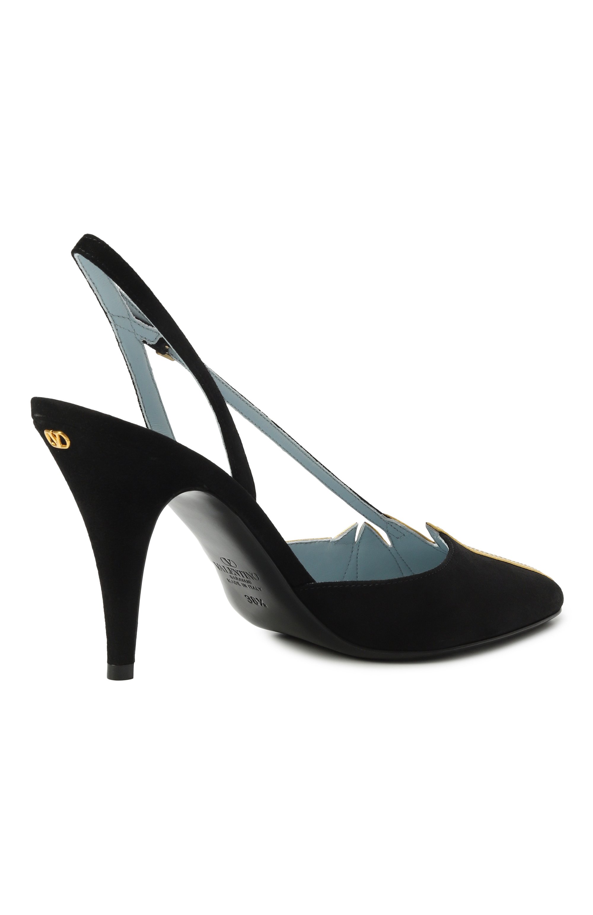 Замшевые туфли  foliefoliage 90 VALENTINO, арт. 6W0S0LX2/KMN, фото 5