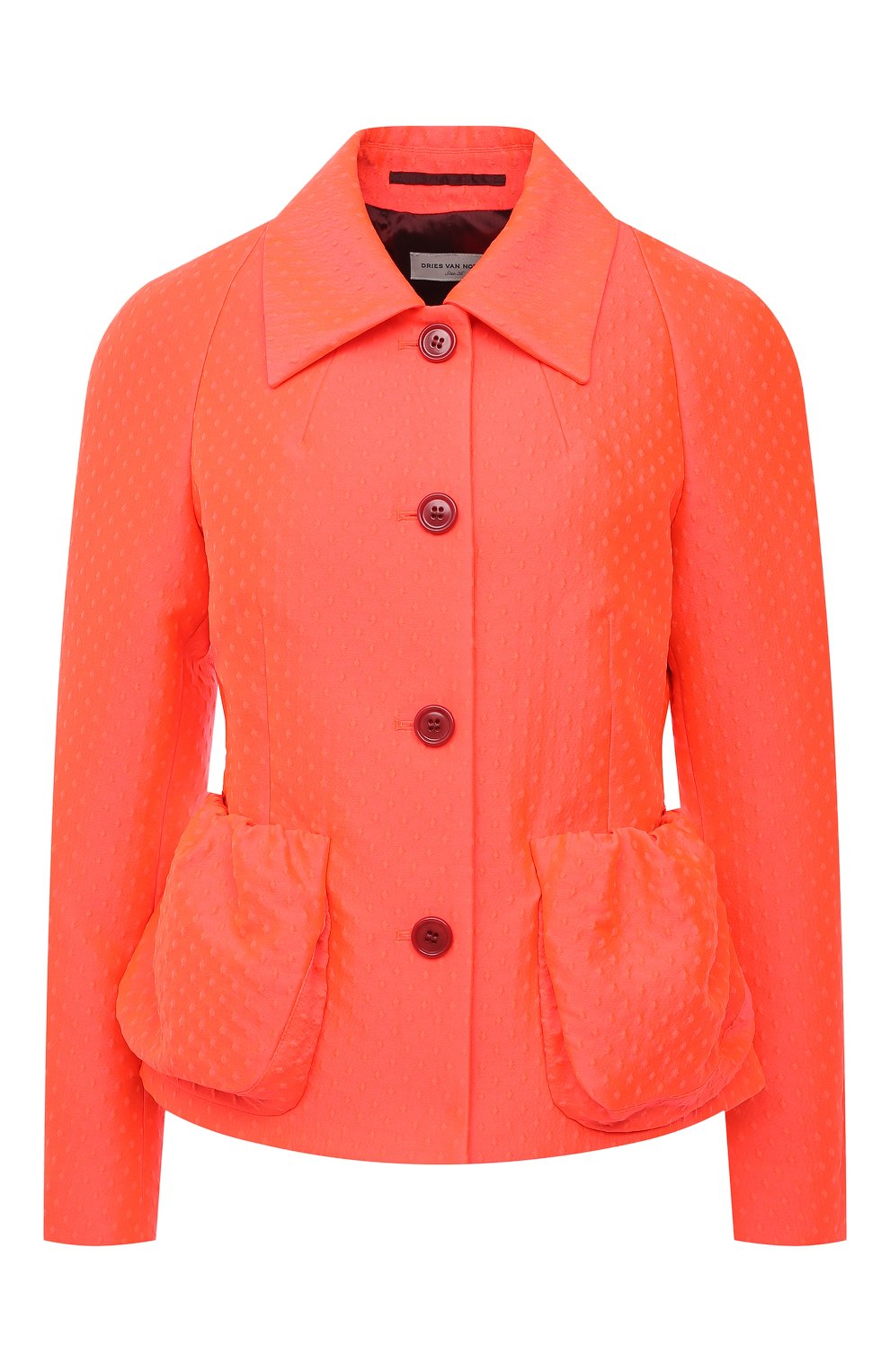 Жакет из хлопка и шелка DRIES VAN NOTEN, арт. 221-030421-4144, фото 1