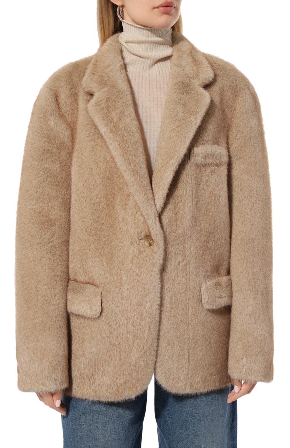 Шуба из экомеха FORTE DEI MARMI COUTURE, арт. 24WF3563, фото 3