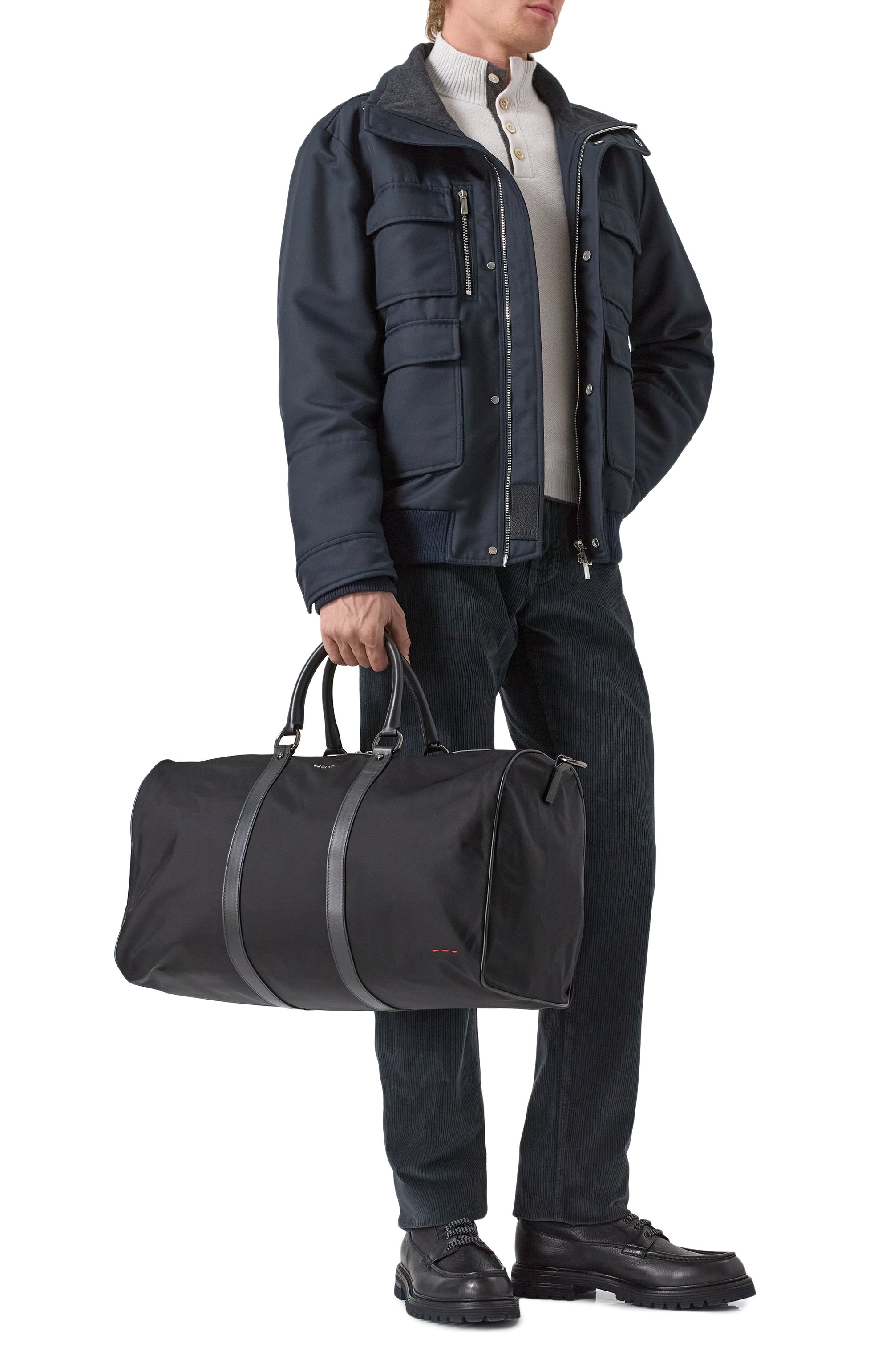 Сумка KITON черного цвета по цене 136000 руб., арт. UBA0085N0122101, фото 7 Сумка KITON, арт. UBA0085N0122101, фото 7