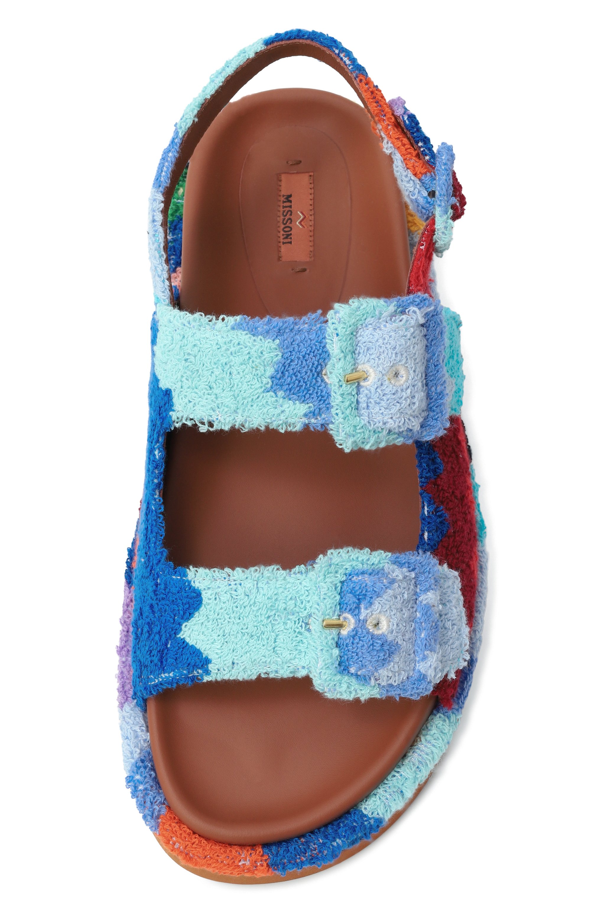 Текстильные сандалии mia MISSONI, арт. MWF112, фото 6