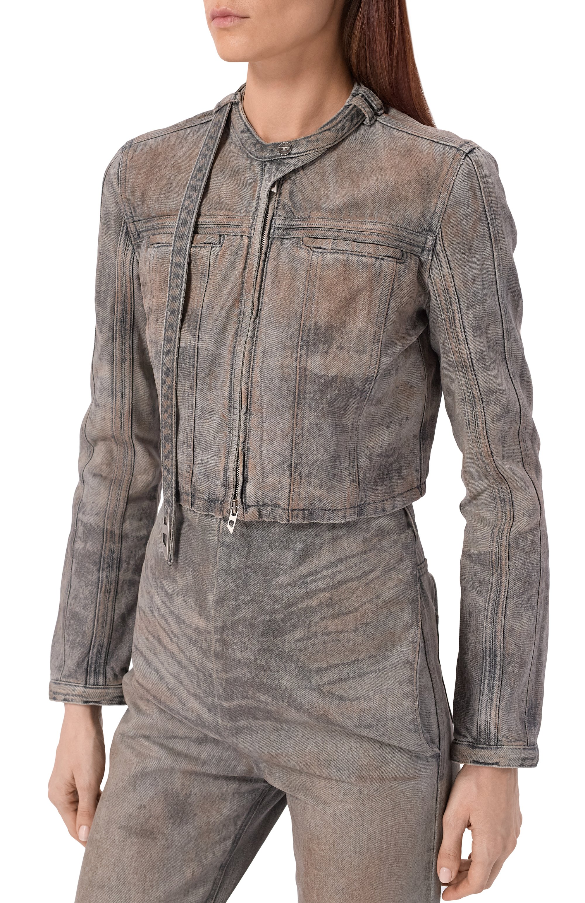 Джинсовая куртка de-saphix DIESEL, арт. A23766/09P24, фото 3