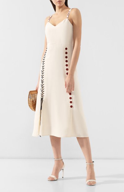 Платье из смеси вискозы и льна BY MALENE BIRGER, арт. Q66371002/DRE1001S91, фото 2