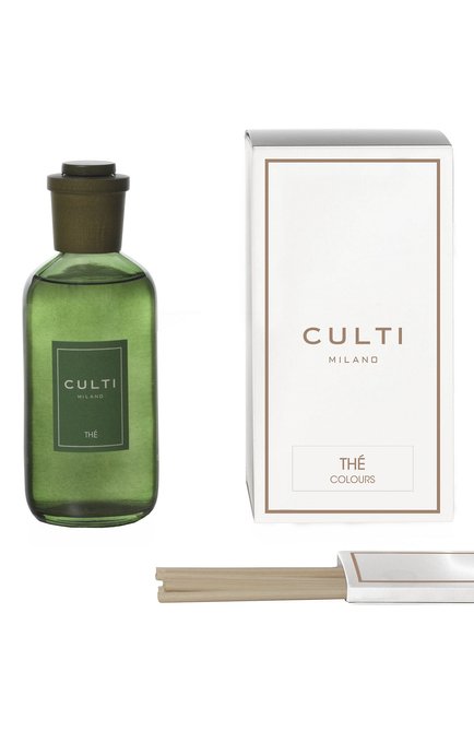 Диф�фузор stile colours verde the (250ml) CULTI MILANO бесцветного цвета, арт. 8050534796384 | Фото 2 (Ограничения доставки: flammable)