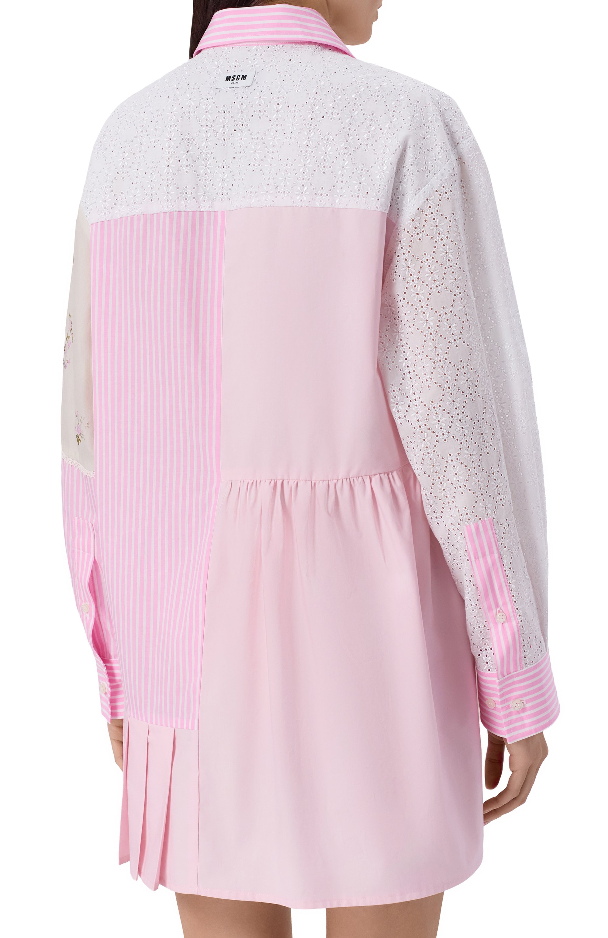 Хлопковое платье MSGM, арт. 4041MDA30Y/267157, фото 4