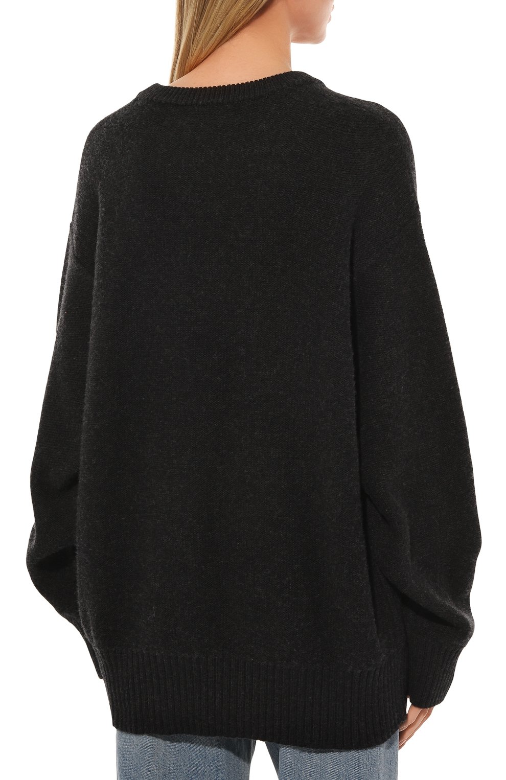 Пуловер из хлопка и шерсти DOMREBEL, арт. BEARCL0PS/KNIT CREWNECK, фото 4