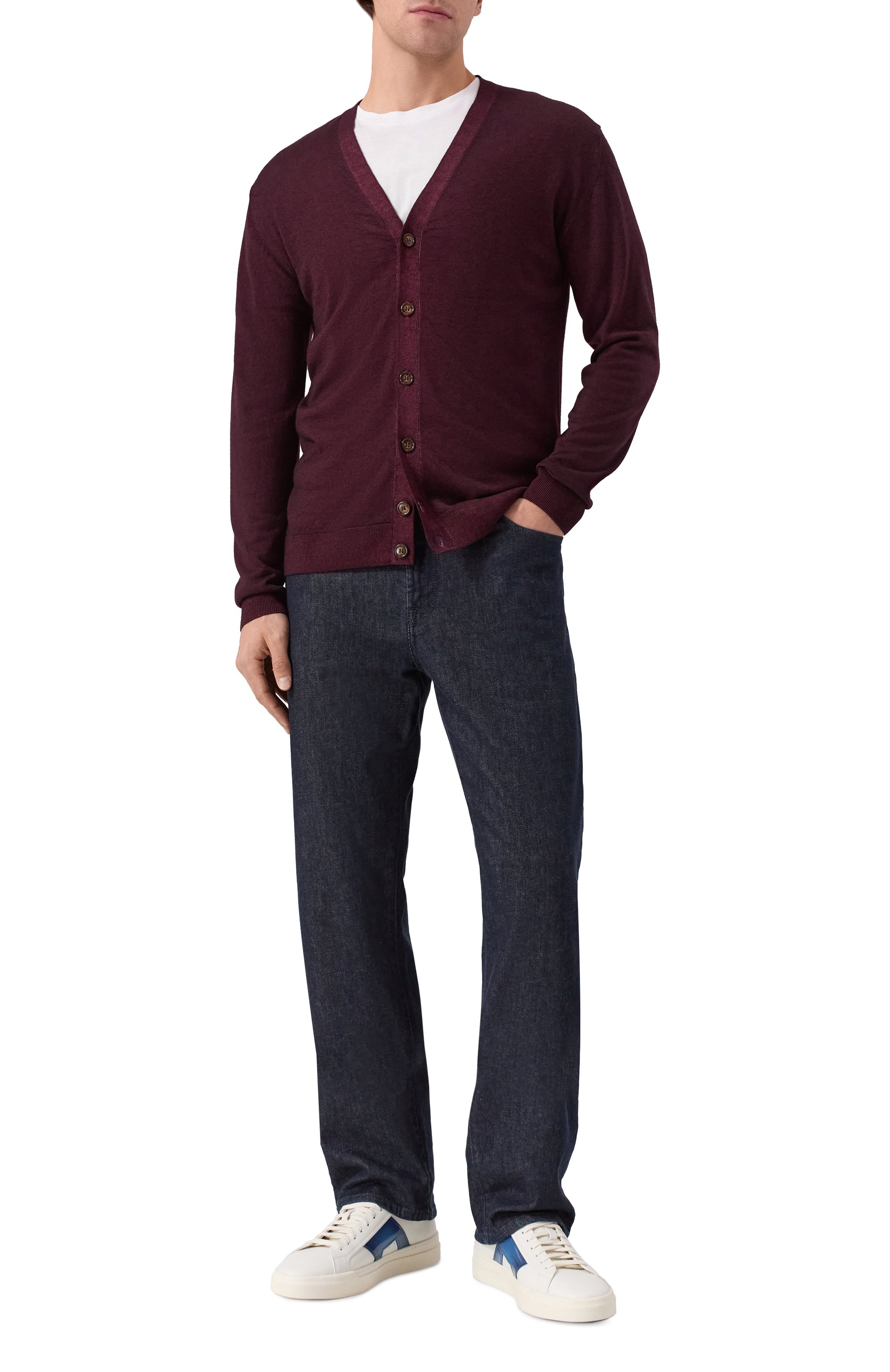 Шерстяной кардиган DANIELE FIESOLI, арт. DF 0006, фото 2