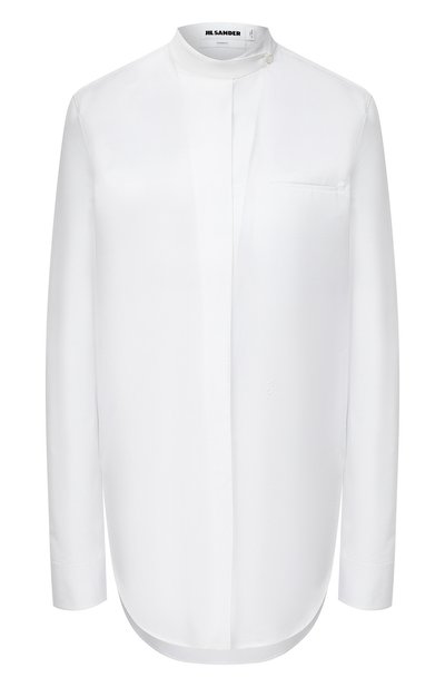 Женская хлопковая рубашка JIL SANDER, арт. JSX0600105-W0244300