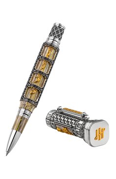 Мужского ручка-роллер MONTEGRAPPA бесцветного цвета, арт. ISTVNRSE | Фото 4 (Региональные ограничения белый список (Axapta Mercury): Не проставлено; Нос: Не проставлено; Материал сплава: Серебро)