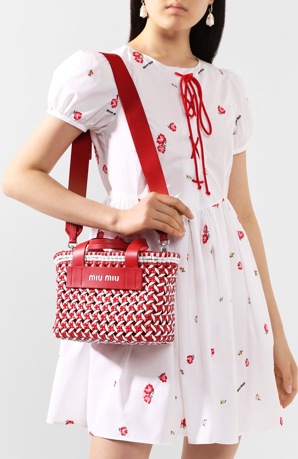 Сумка-шопер MIU MIU, арт. 5BA077-2D3N-F0976-OIO, фото 5