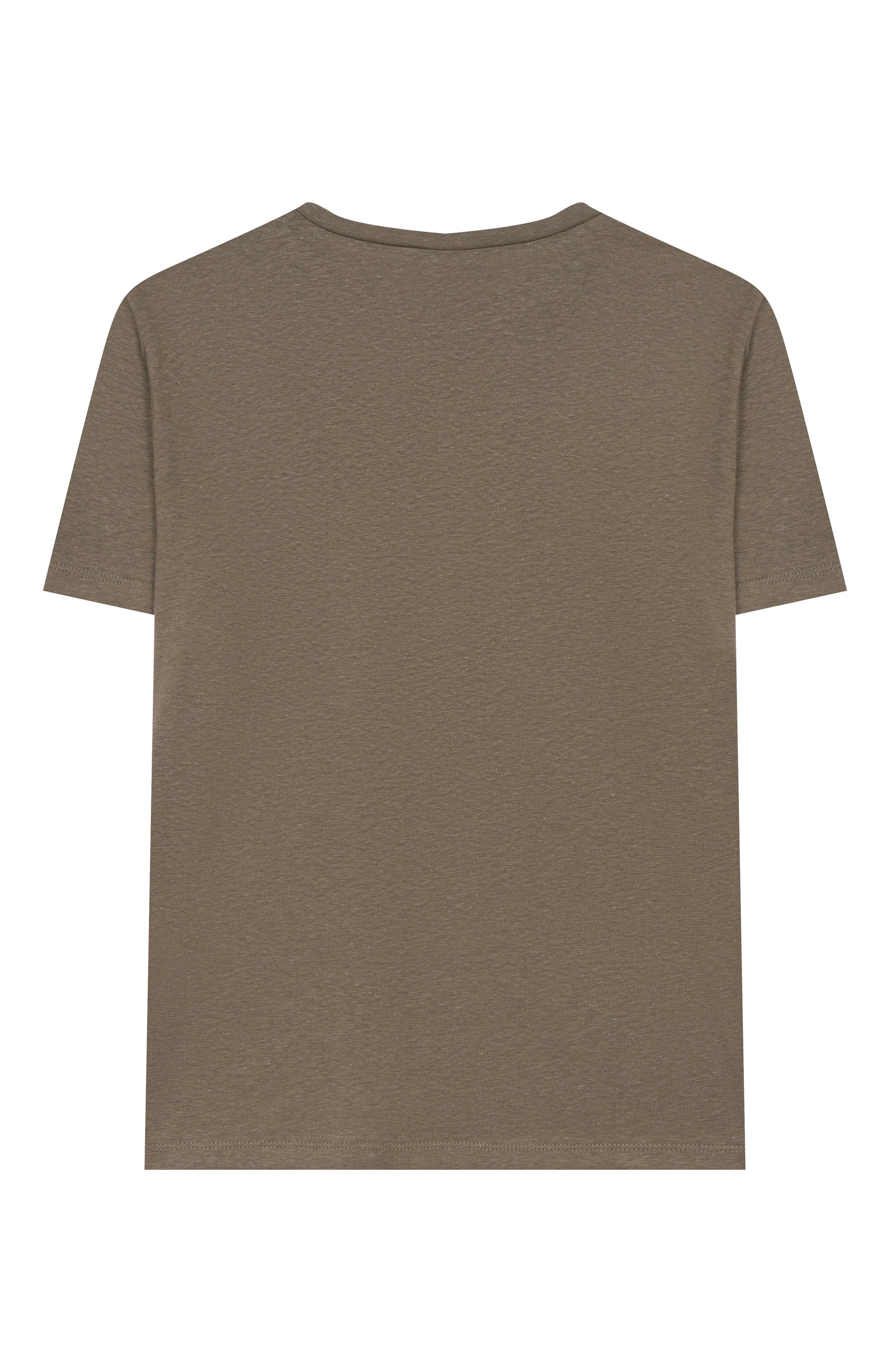 Футболка изо льна и хлопка PAOLO PECORA MILANO, арт. PP4228, фото 2