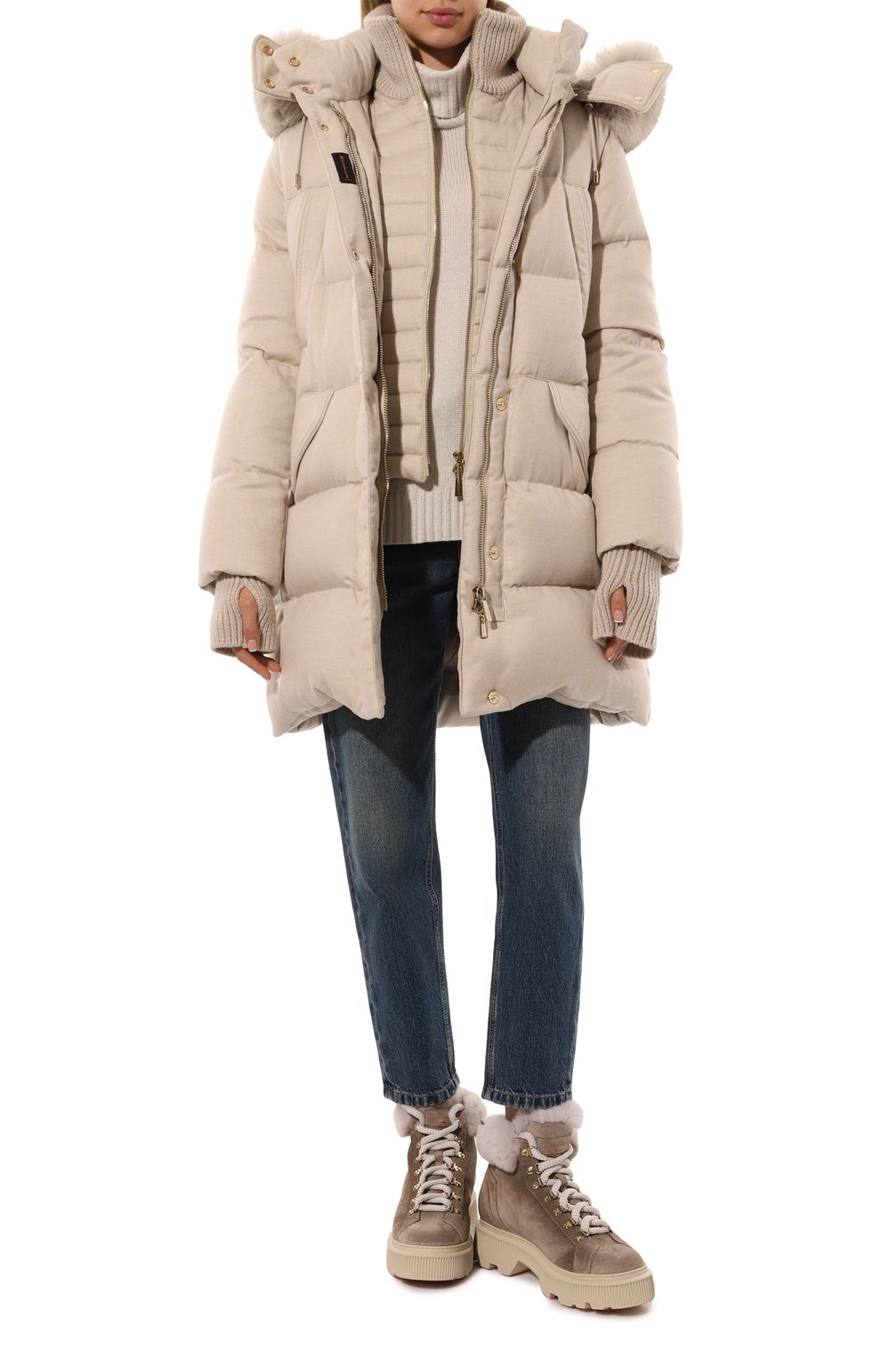 Кашемировый пуховик talassa-il MOORER, арт. TALASSA/IL, фото 2