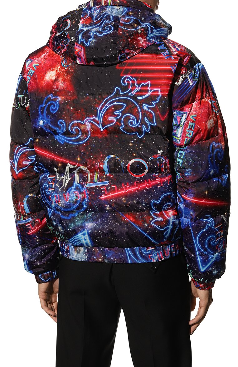 Двусторонний пуховик VERSACE JEANS COUTURE, арт. 73GAU4D2-73UP404 GALAXY REVERS 50D/CQS38, фото 1