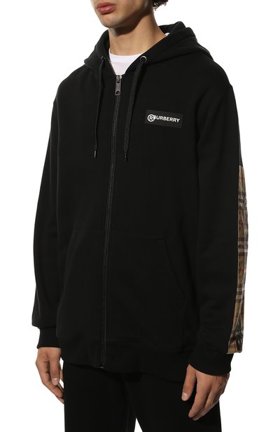 Хлопковая толстовка BURBERRY, арт. 8025684, фото 3