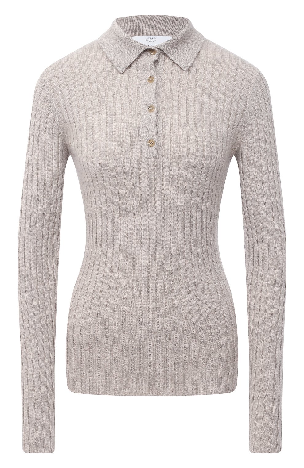 Кашемировый пуловер ALLUDE серого цвета по цене 68100 руб., арт. 205/11133, фото 1 Кашемировый пуловер ALLUDE, арт. 205/11133, фото 1