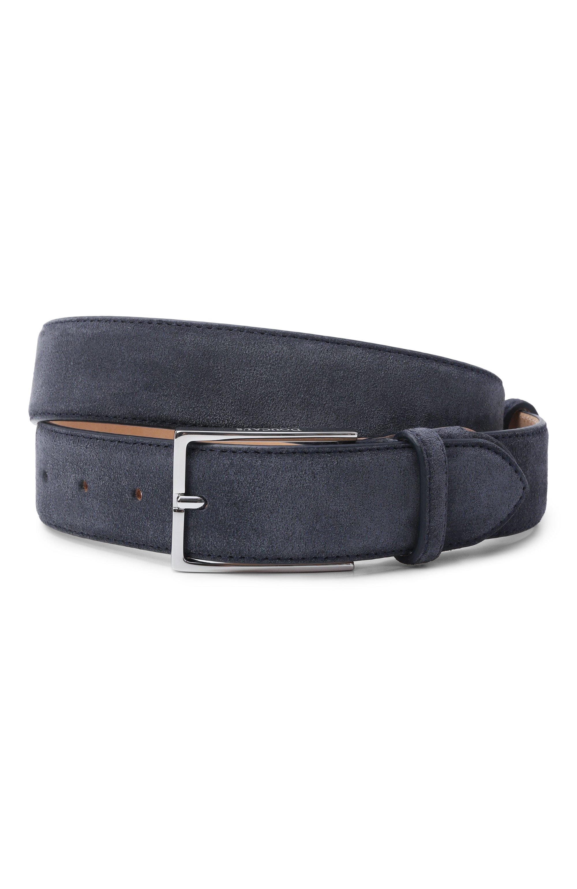 Замшевый ремень DOUCAL'S синего цвета по цене 21050 руб., арт. DC0001SIGMUF0099N05, фото 1 Замшевый ремень DOUCAL'S, арт. DC0001SIGMUF0099N05, фото 1