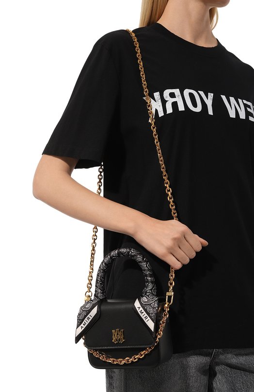 Сумка Ma micro Amiri AWBGTH1017 Чёрный  AWBGTH1017 Фото 2