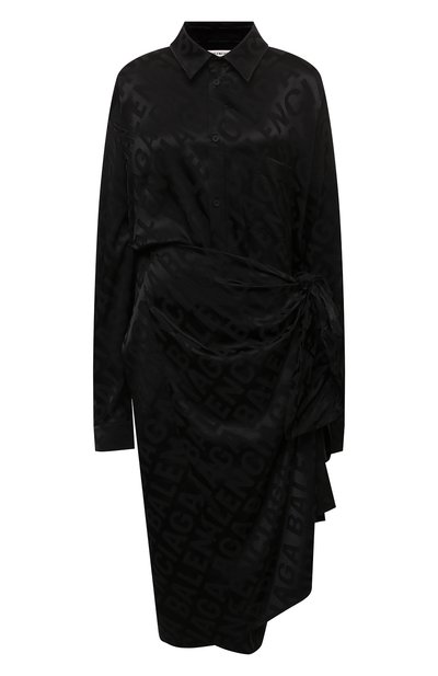 Атласное платье BALENCIAGA, арт. 671667/TI038, фото 1