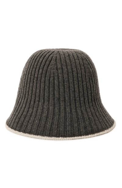 Панама BRUNELLO CUCINELLI темно-серого цвета по цене 69950 руб., арт. MCAP9BP392, фото 3 Панама BRUNELLO CUCINELLI, арт. MCAP9BP392, фото 3