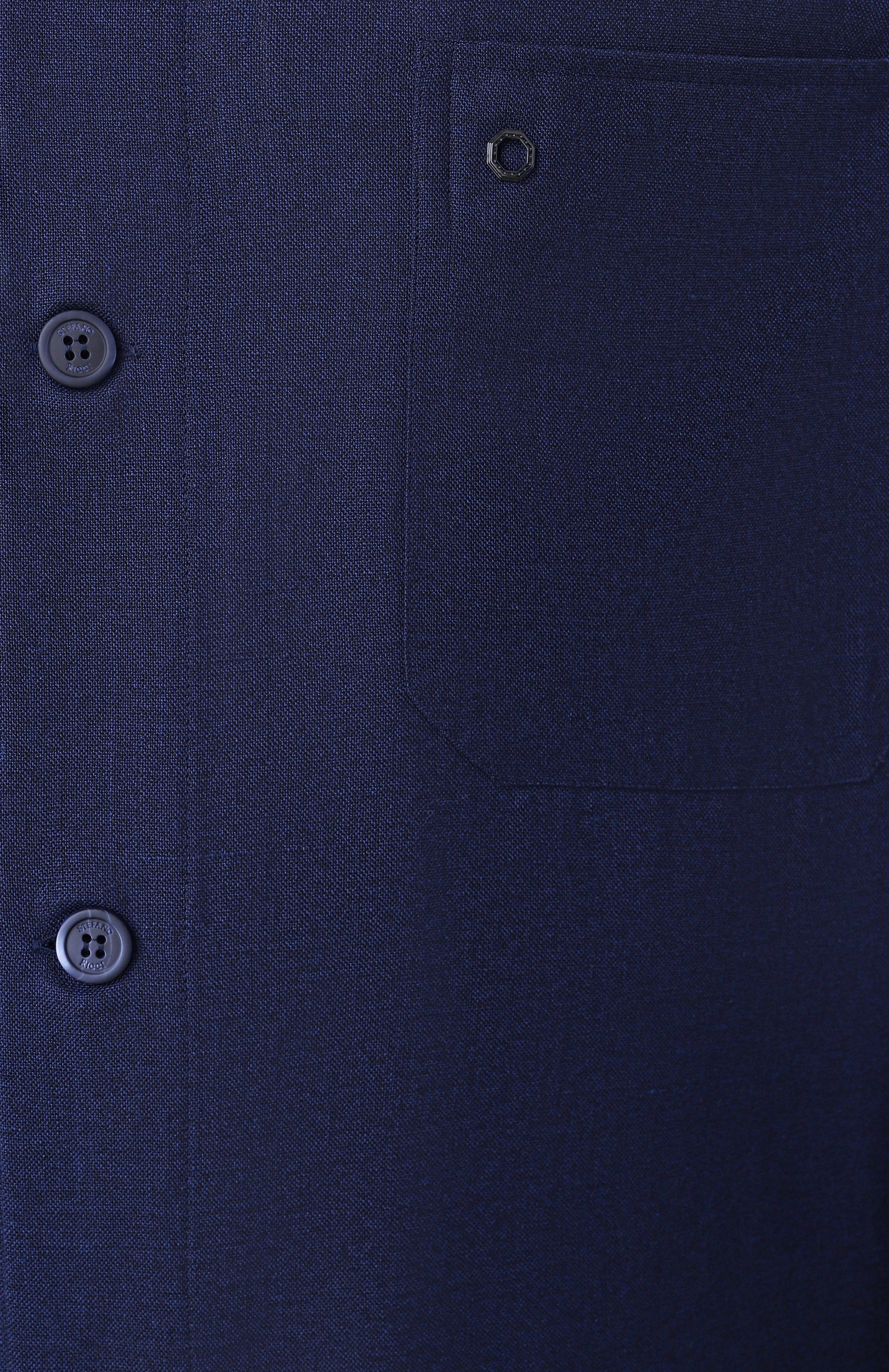 Рубашка из шерсти и шелка STEFANO RICCI, арт. SP007777/WKL04S, фото 6