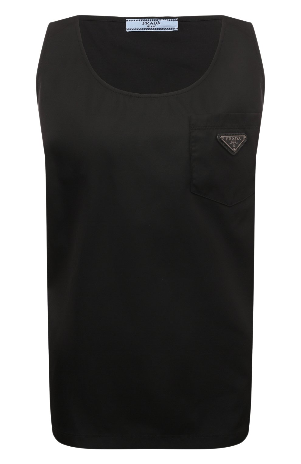 Хлопковый топ PRADA, арт. 139683-1YOA-F0002-202, фото 1