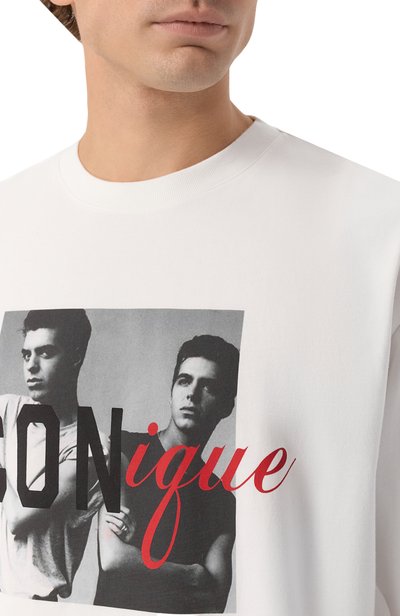 Хлопковая футболка DSQUARED2 белого цвета по цене 35100 руб., арт. S78GD0124/D20106, фото 5 Хлопковая футболка DSQUARED2, арт. S78GD0124/D20106, фото 5