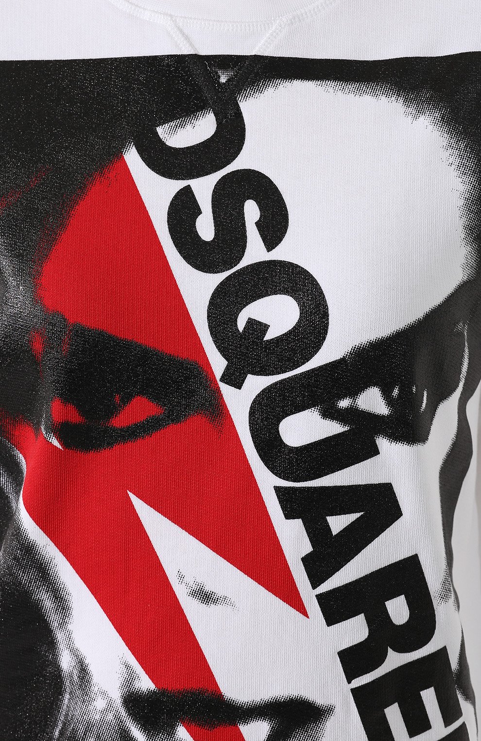 Хлопковый пуловер DSQUARED2 разноцветного цвета по цене 23250 руб., арт. S75GU0192/S25305, фото 5 Хлопковый пуловер DSQUARED2, арт. S75GU0192/S25305, фото 5