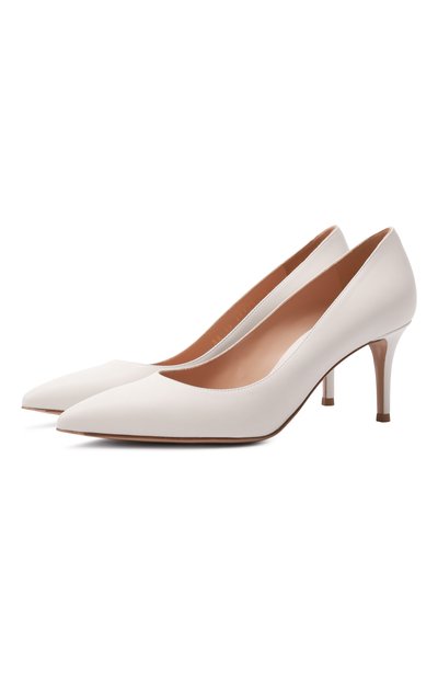 Женские кожаные туфли gianvito 70 GIANVITO ROSSI, арт. G26770.70RIC.VITBIAN